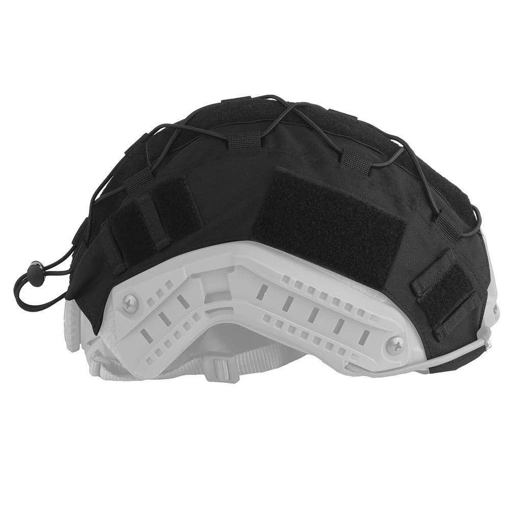 FAST Tactical Helmet Cover – Black - Blender Tactical