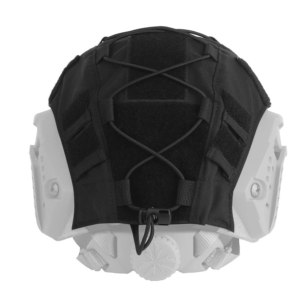 FAST Tactical Helmet Cover – Black - Blender Tactical