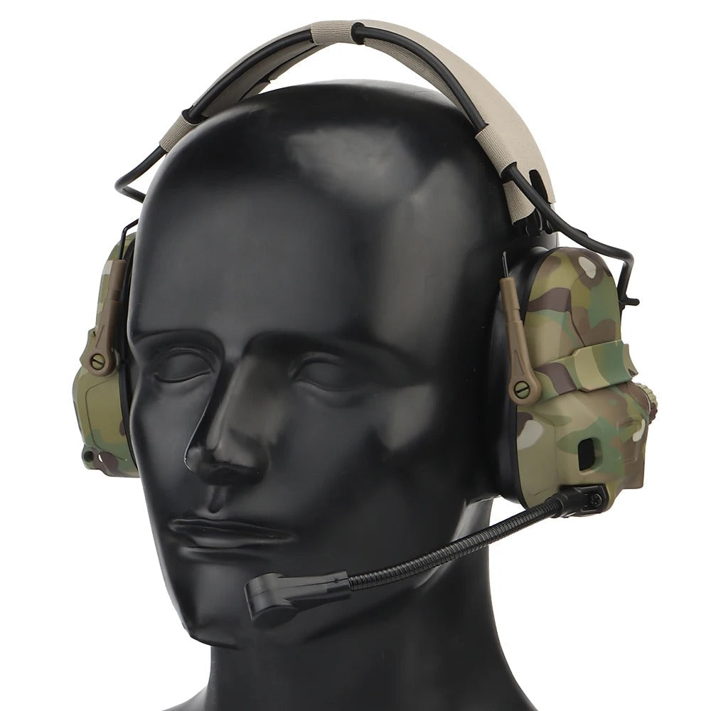 HD-17 Tactical Helmet Headset - Multicam