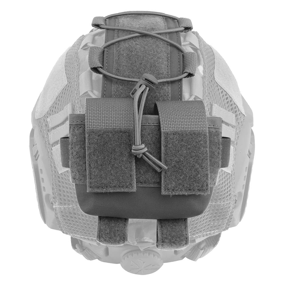 MK2 Tactical Helmet Battery Pouch M-LOK Counterweight - Wolf Grey