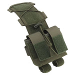 MK2 Tactical Helmet Battery Pouch M-LOK Counterweight - Ranger Green