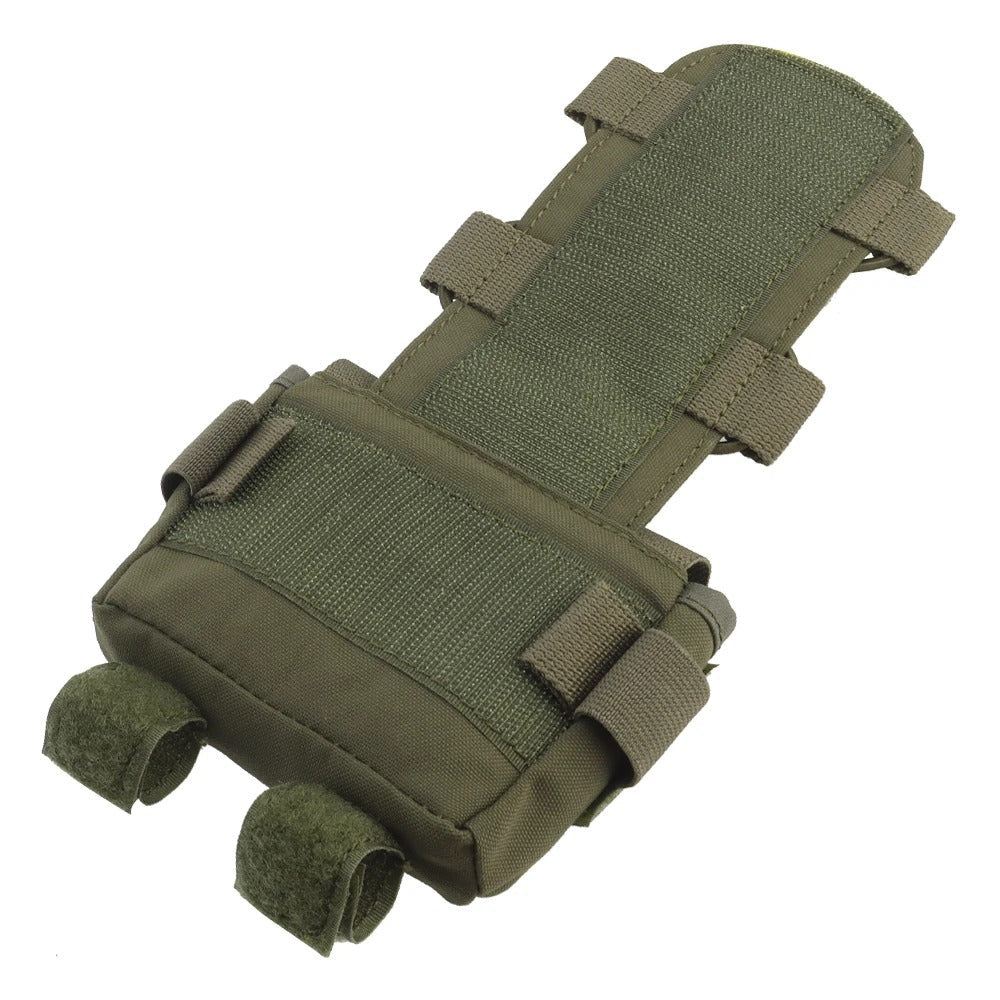 MK2 Tactical Helmet Battery Pouch M-LOK Counterweight - Ranger Green