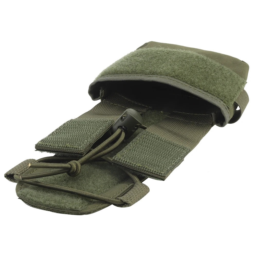 MK2 Tactical Helmet Battery Pouch M-LOK Counterweight - Ranger Green
