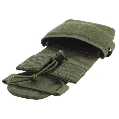 MK2 Tactical Helmet Battery Pouch M-LOK Counterweight - Ranger Green