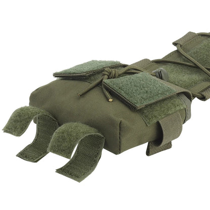 MK2 Tactical Helmet Battery Pouch M-LOK Counterweight - Ranger Green