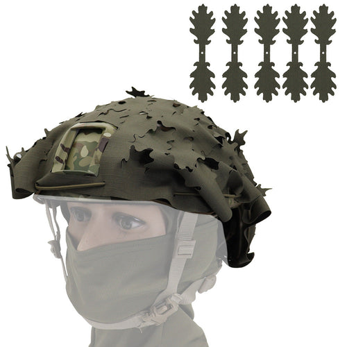 FAST Helmet Cover 3D Leaf – Green