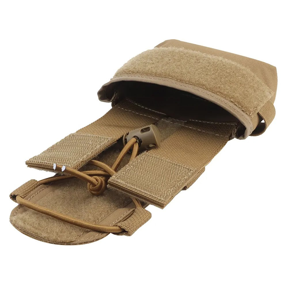 MK2 Tactical Helmet Battery Pouch M-LOK Counterweight - Coyote Brown