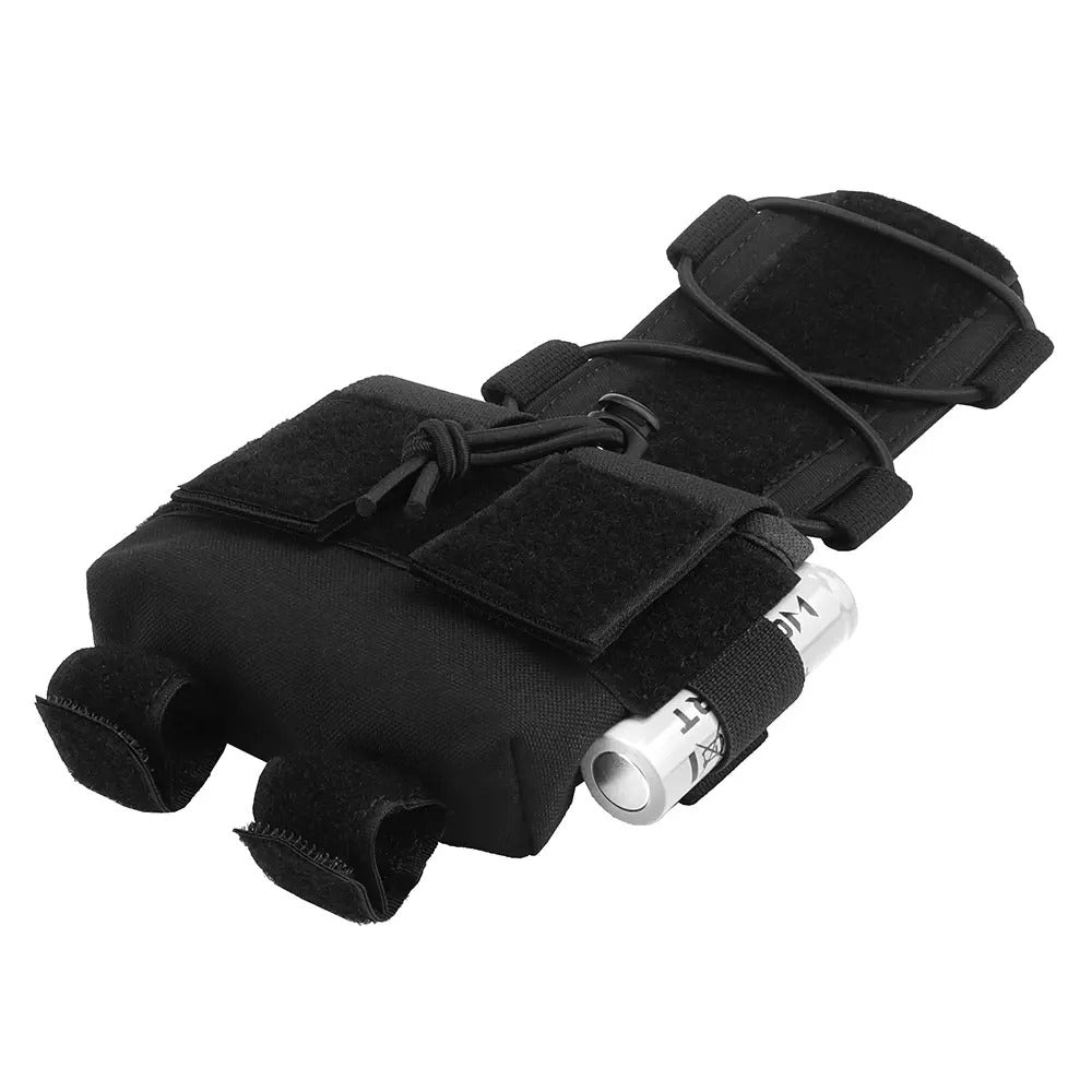 MK2 Tactical Helmet Battery Pouch M-LOK Counterweight - Matte Black