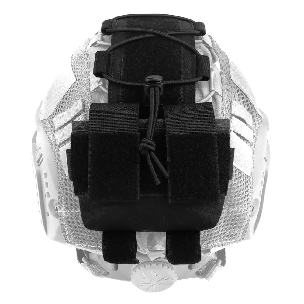 MK2 Tactical Helmet Battery Pouch M-LOK Counterweight - Matte Black