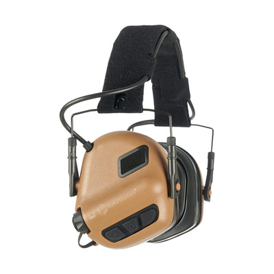 Earmor M31 Plus Tactical Headset - Coyote Brown - Blender Tactical