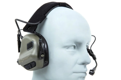 Earmor M32 Plus Tactical Communication Headset - Foliage Green