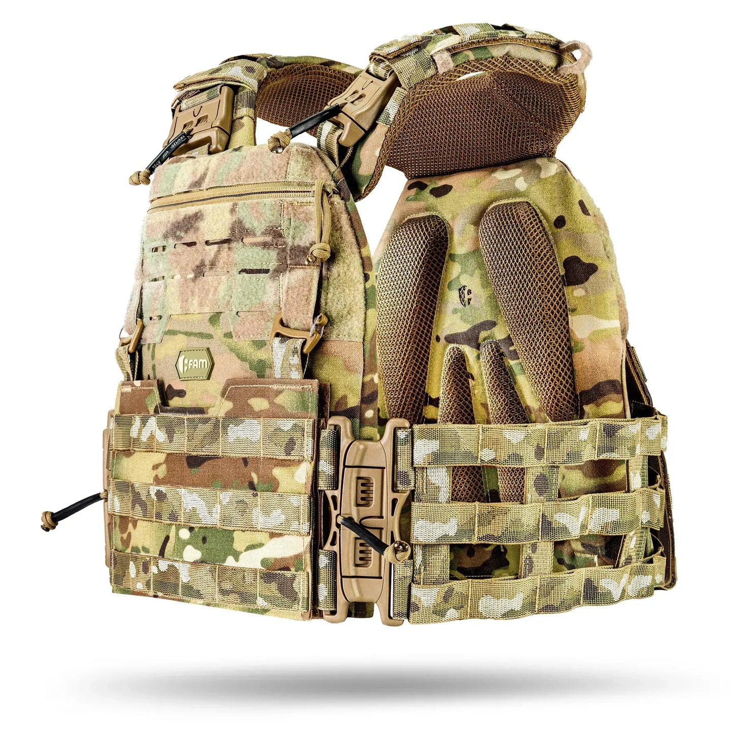 Famtac M7 PRO Gen 2 Skeleton Plate Carrier | Multicam - Blender Tactical
