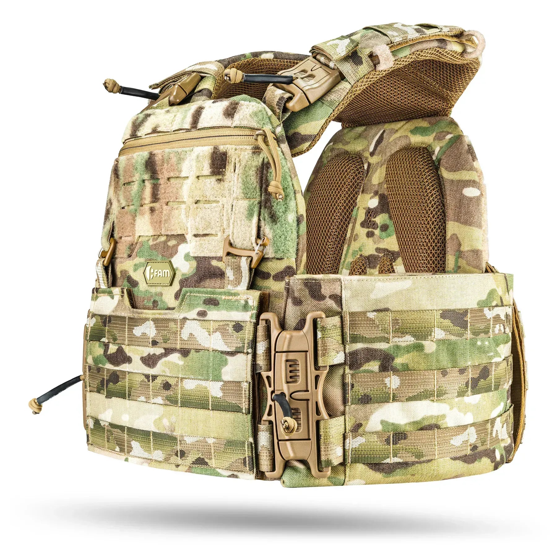 Famtac M7 PRO Gen 2 Plate Carrier 15×30 | Multicam USA - Blender Tactical