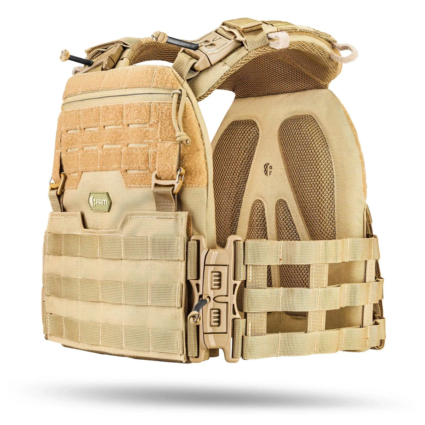 Famtac M7 PRO Gen 2 Skeleton Plate Carrier | Coyote - Blender Tactical