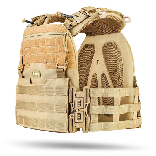 Famtac M7 PRO Gen 2 Skeleton Plate Carrier | Coyote - Blender Tactical