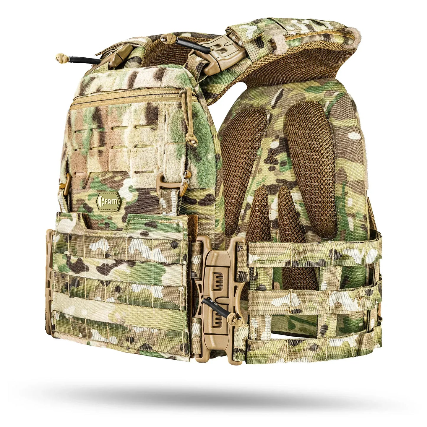 Famtac M7 PRO Gen 2 Skeleton Plate Carrier | Multicam USA - Blender Tactical