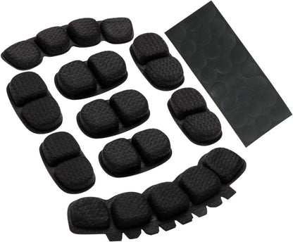 Tactical Helmet Memory Foam Pad Set – Black