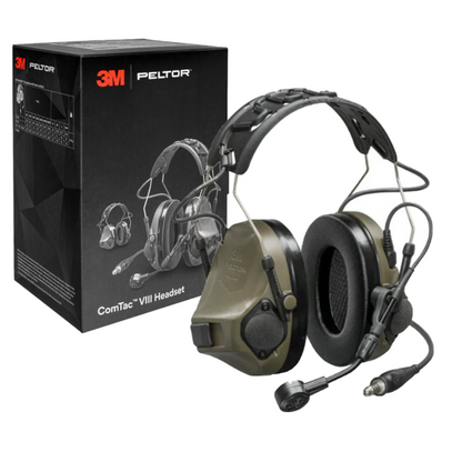 3M Peltor ComTac VIII Tactical Communication Headset - Green