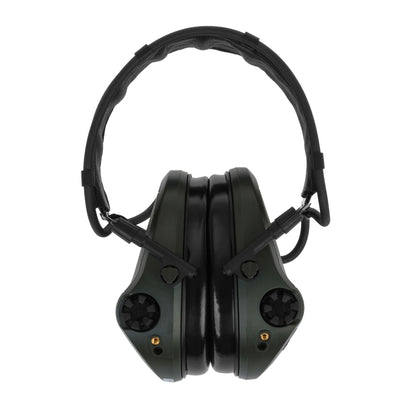 Sordin Supreme T2 Leather Active Hearing Protection - Green
