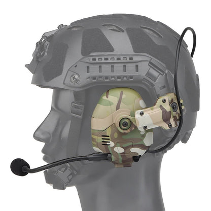 HD-16 Tactical Bluetooth Helmet Headset – Multicam