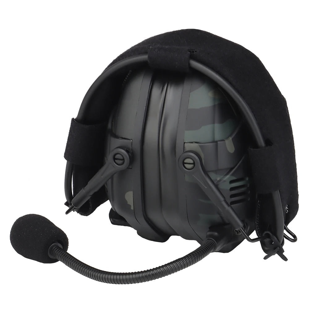 HD-16 Tactical Bluetooth Helmet Headset – Multicam Black