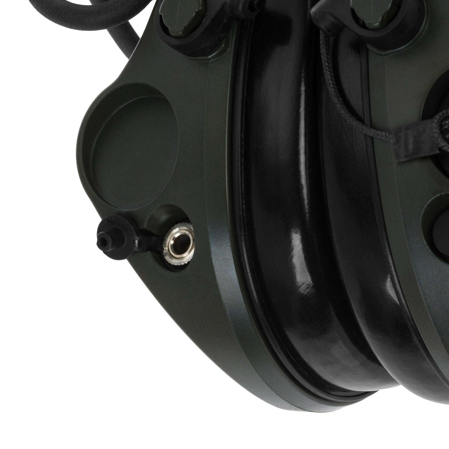 Sordin Supreme T2 Leather Active Hearing Protection - Green