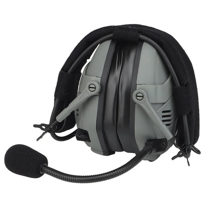 HD-16 Tactical Bluetooth Helmet Headset – Grey