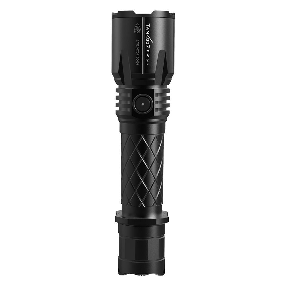 TANK007 PT41 Plus Tactical Flashlight 3200LM | Black - Blender Tactical