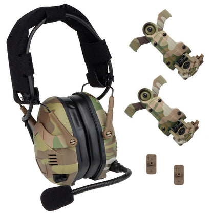 HD-16 Tactical Bluetooth Helmet Headset – Multicam