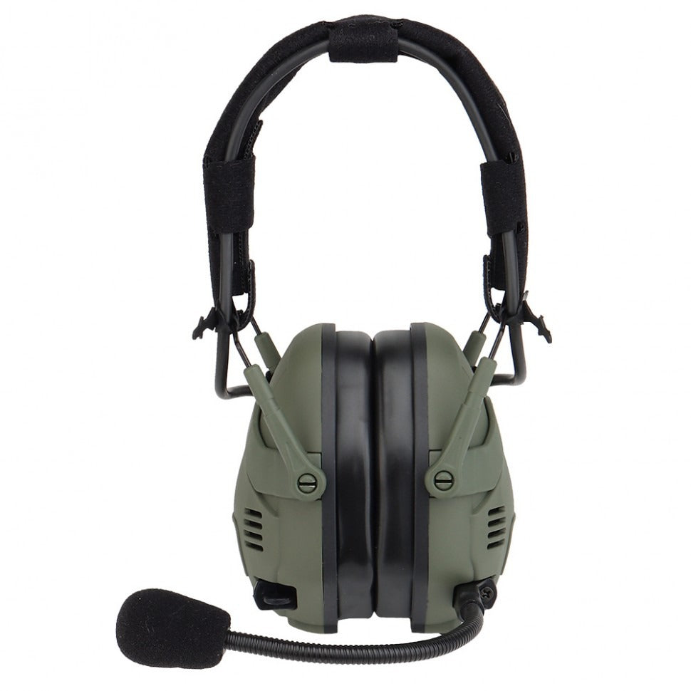 HD-16 Tactical Bluetooth Helmet Headset – Green