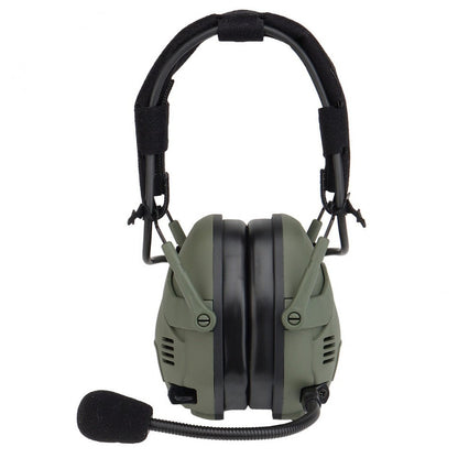 HD-16 Tactical Bluetooth Helmet Headset – Green