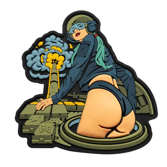 PVC Patch "Tank Girl"