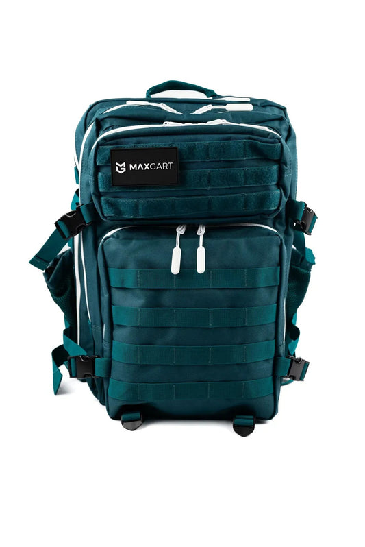 MAXGART Tactical Backpack 45L – Dark Green – Water-Resistant & Versatile