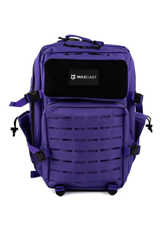 MAXGART Tactical Backpack 45L – Pulse Purple – Water-Resistant & Versatile