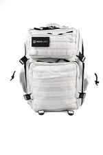 MAXGART Tactical Backpack 45L – White – Water-Resistant & Versatile