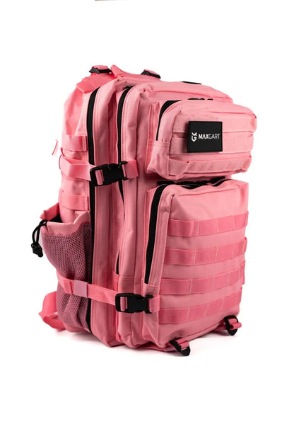 MAXGART Tactical Backpack 45L – Pink – Water-Resistant & Versatile