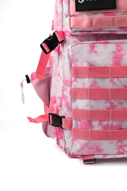 MAXGART Tactical Backpack 45L – Pink Coral – Water-Resistant & Versatile