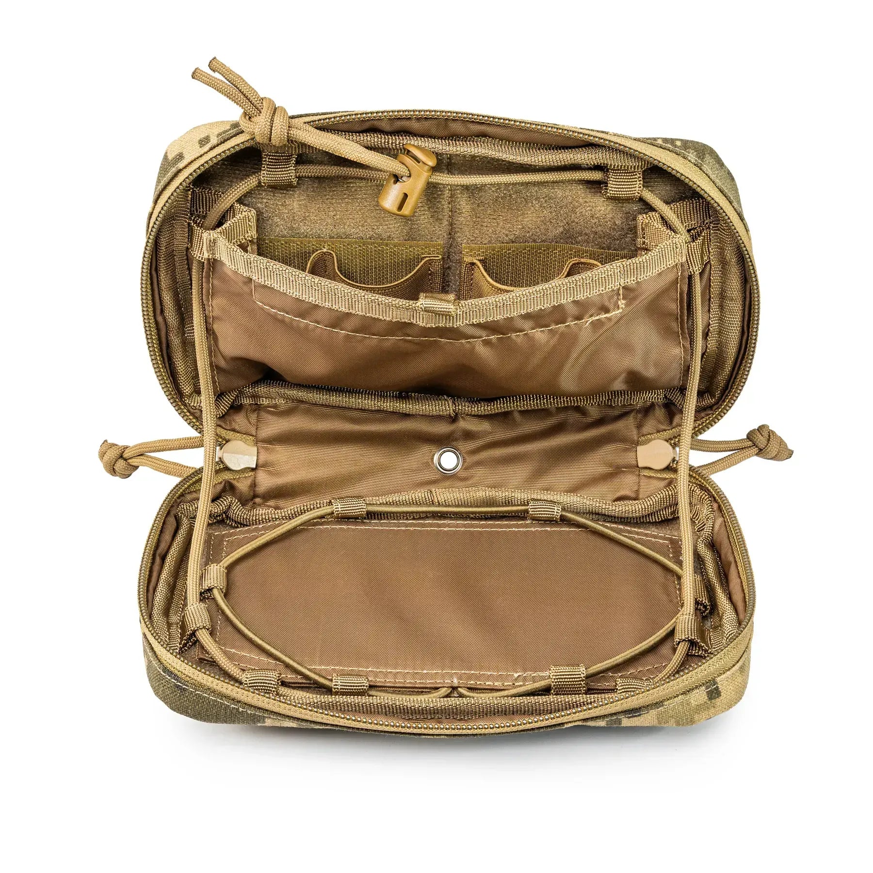 Famtac Tactical MOLLE Phone Admin Pouch | Digital Pixel Camo - Blender Tactical