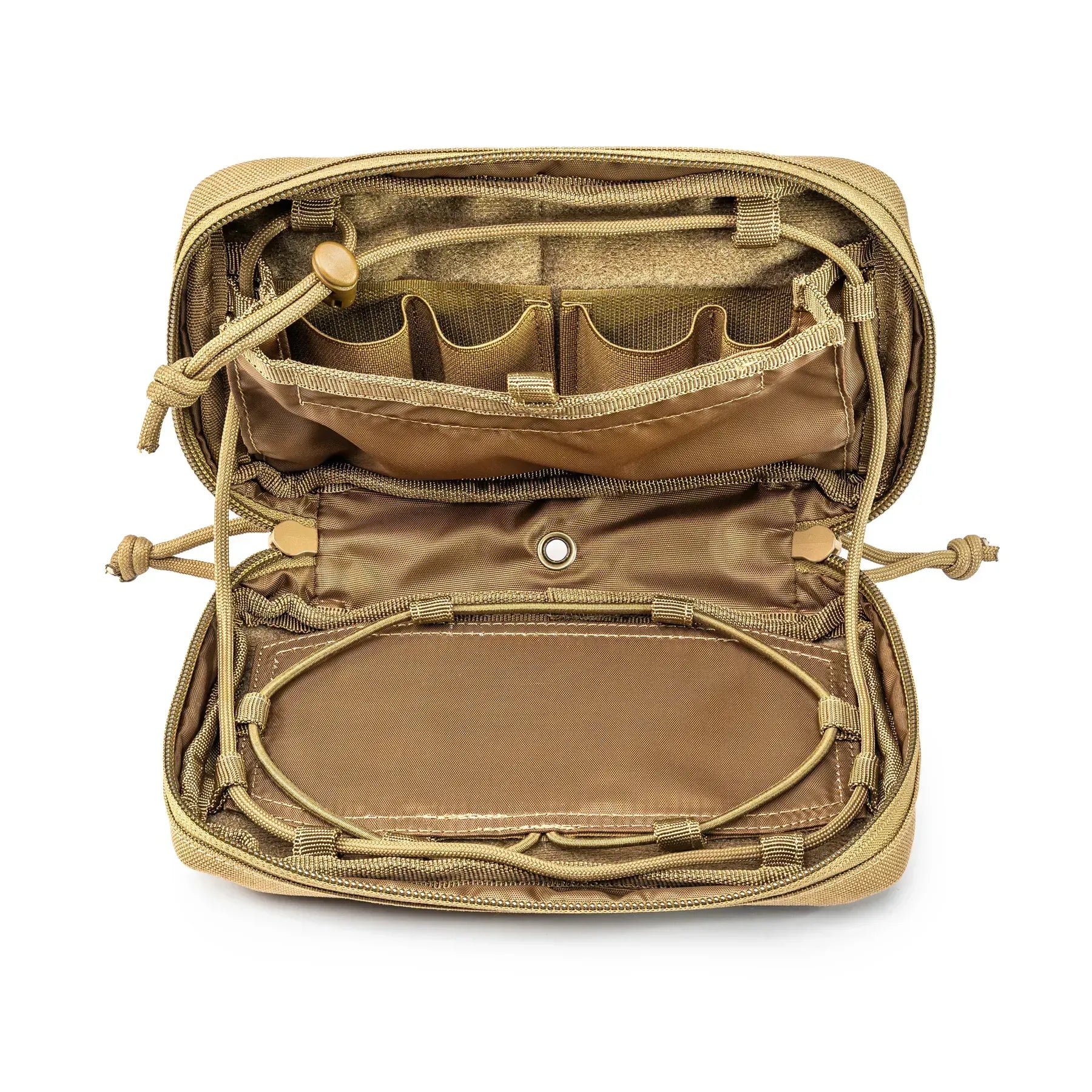 Famtac Tactical MOLLE Phone Admin Pouch | Coyote - Blender Tactical