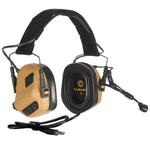 Earmor M32 Plus Tactical Communication Headset - Coyote Brown