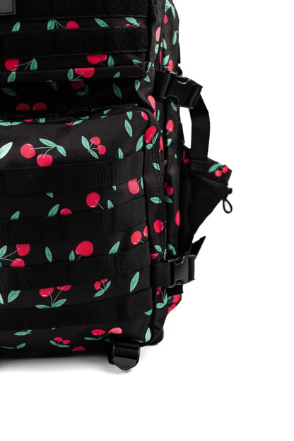 MAXGART Tactical Backpack 45L – Cherry – Water-Resistant & Versatile