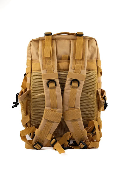 MAXGART Tactical Backpack 45L – Ligth Yellow– Water-Resistant & Versatile