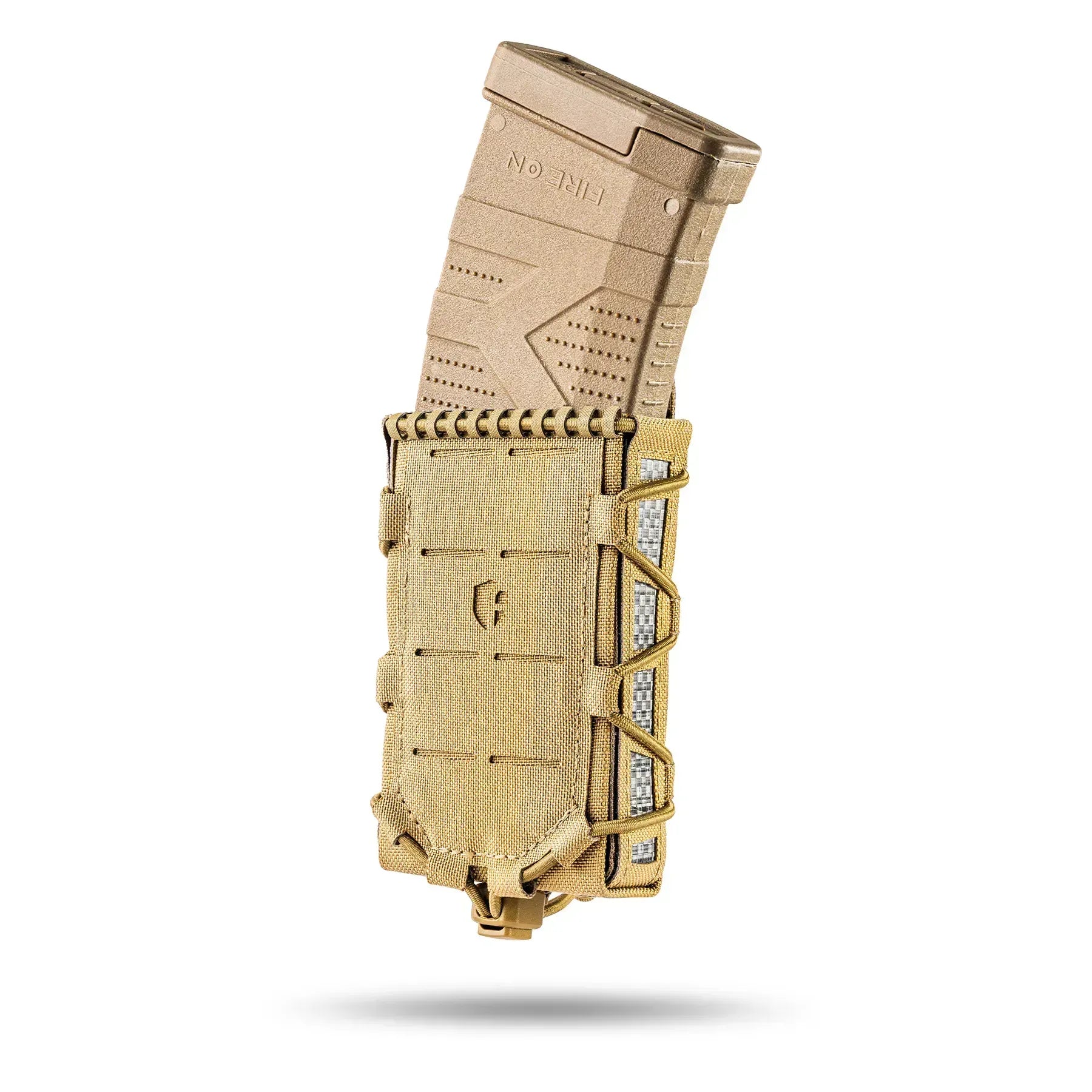 Famtac AK/AR PRO Open Top Magazine Pouch | Coyote - Blender Tactical