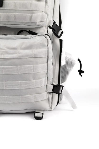 MAXGART Tactical Backpack 45L – White – Water-Resistant & Versatile