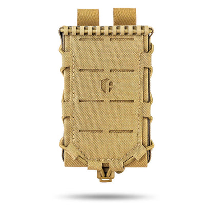 Famtac AK/AR PRO Open Top Magazine Pouch | Coyote - Blender Tactical