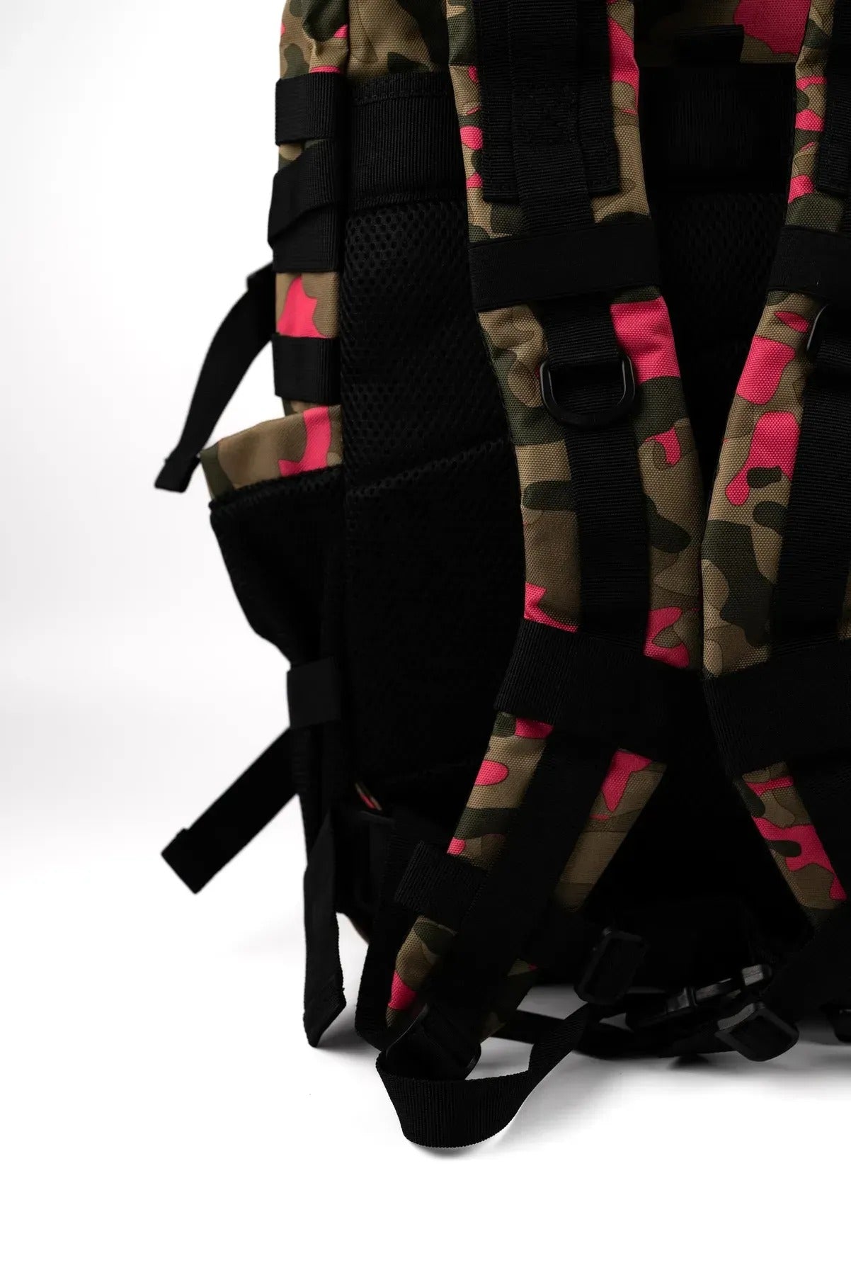 MAXGART Tactical Backpack 45L – Pink Camo – Water-Resistant & Versatile