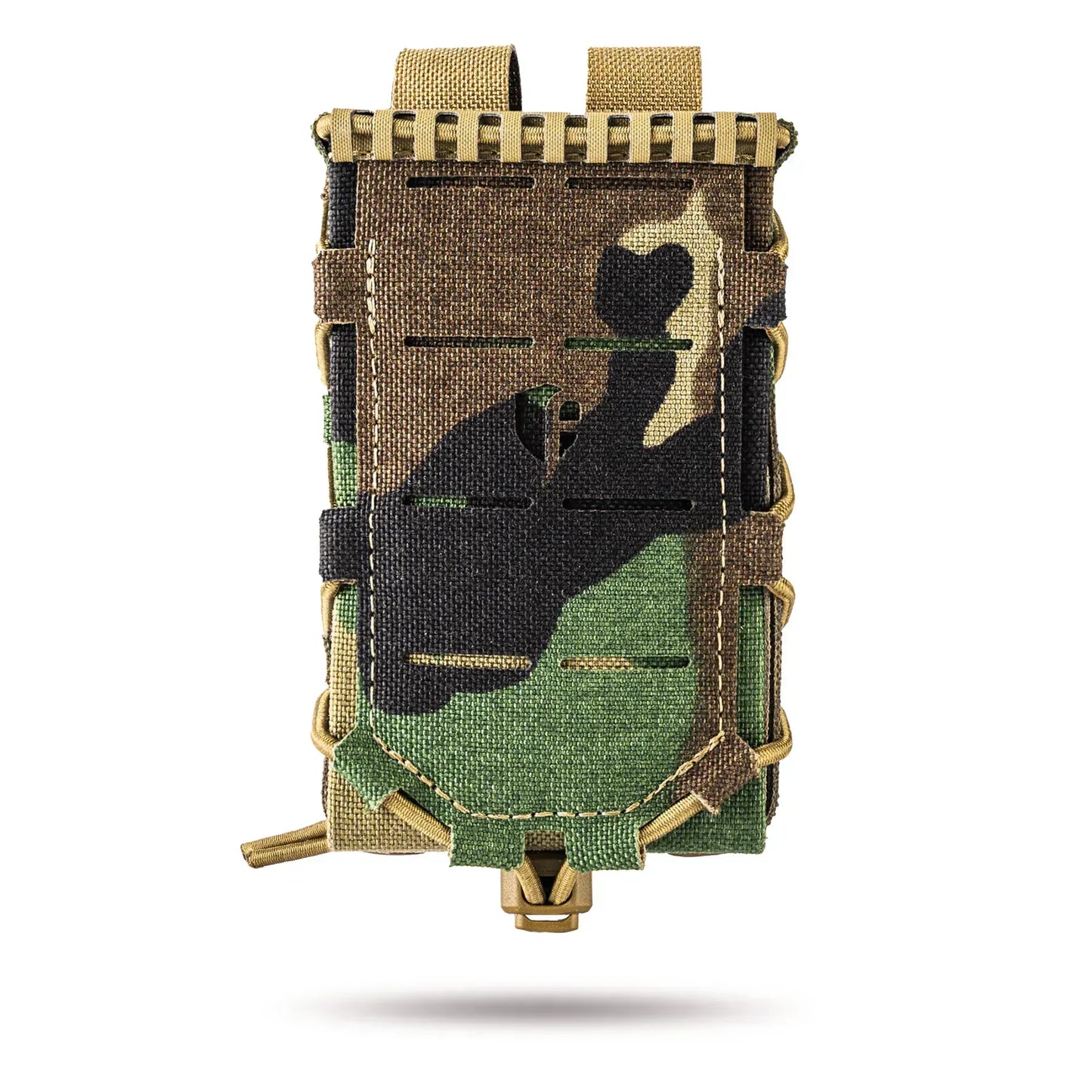 Famtac AK/AR PRO Open Top Magazine Pouch | Woodland - Blender Tactical