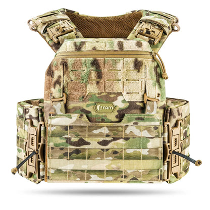 Famtac M7 PRO Gen 2 Plate Carrier 15×30 | Multicam USA - Blender Tactical