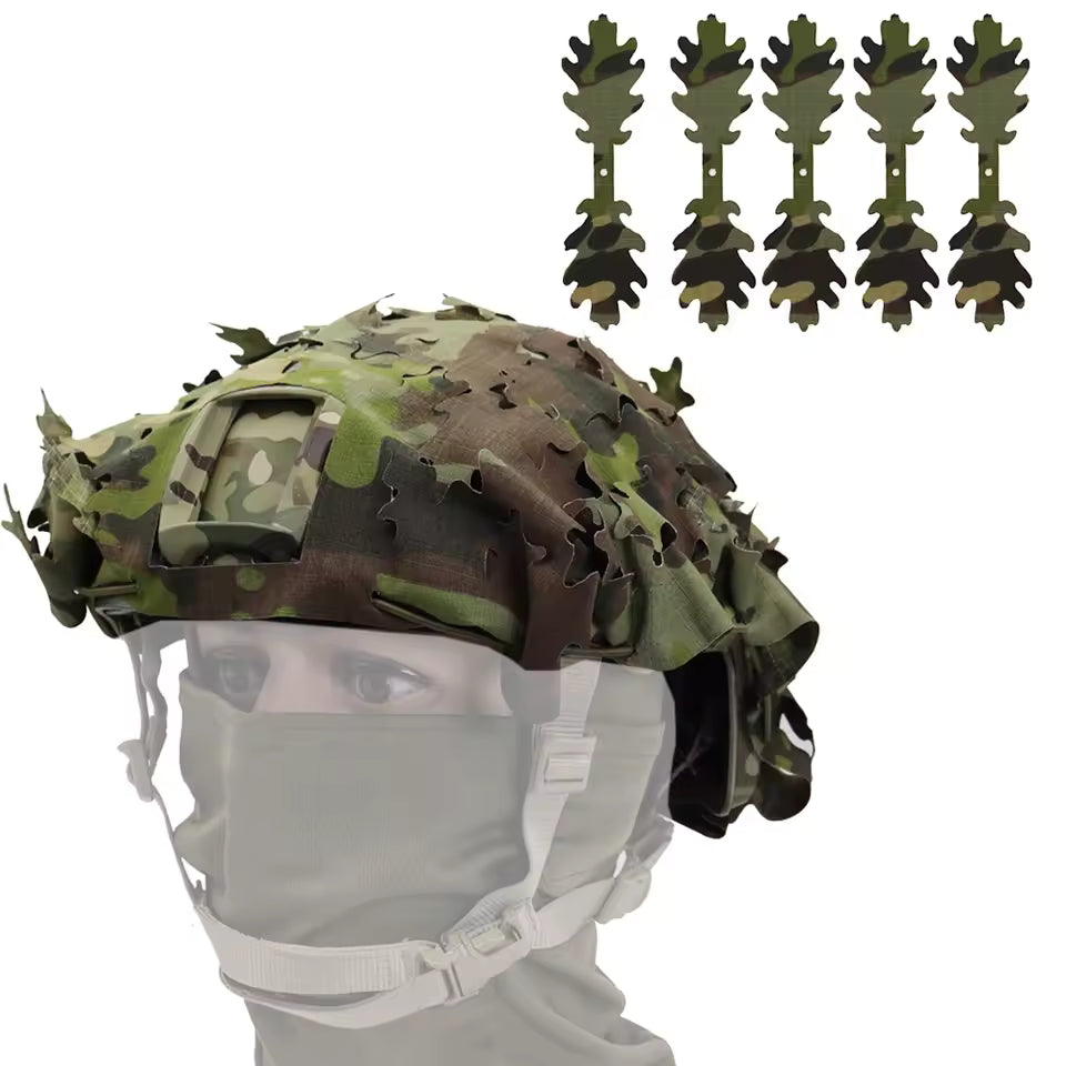 FAST Helmet Cover 3D Leaf – Multicam Tropic