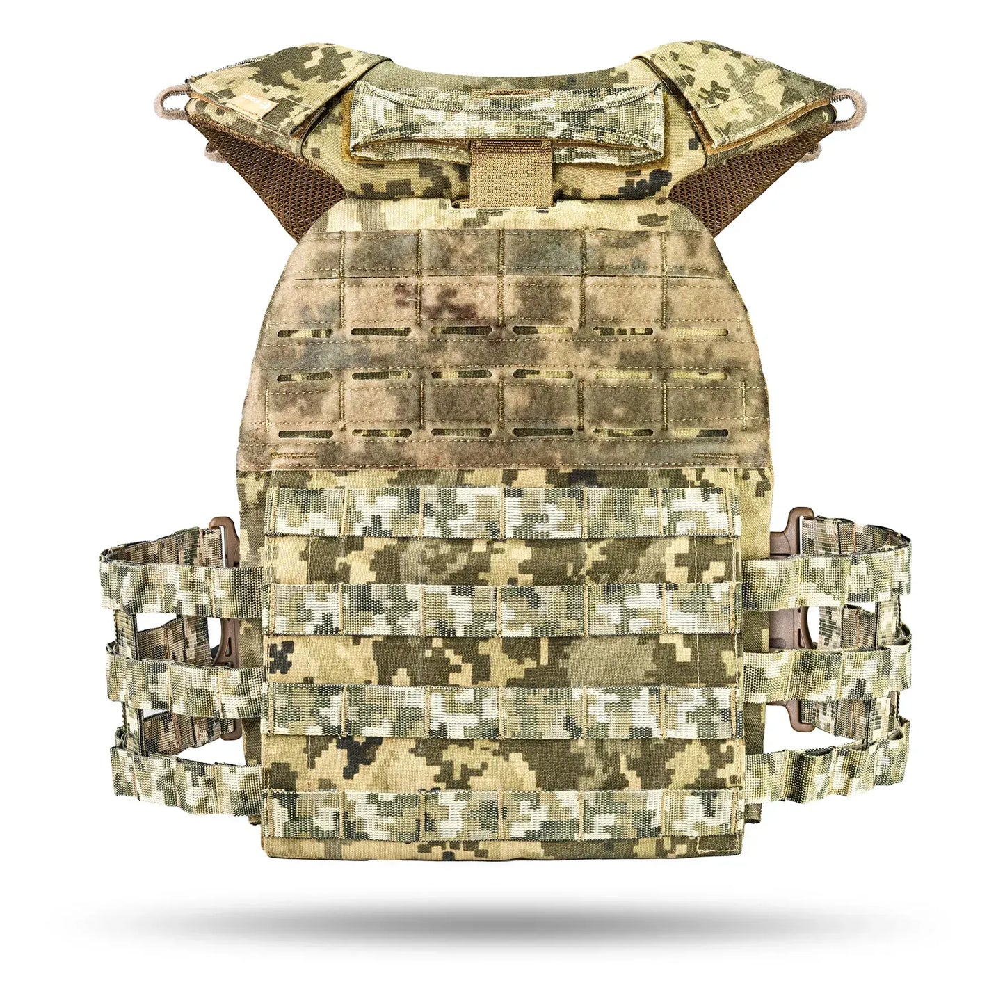 Famtac M7 PRO Gen 2 Skeleton Plate Carrier | Digital Pixel Camo - Blender Tactical